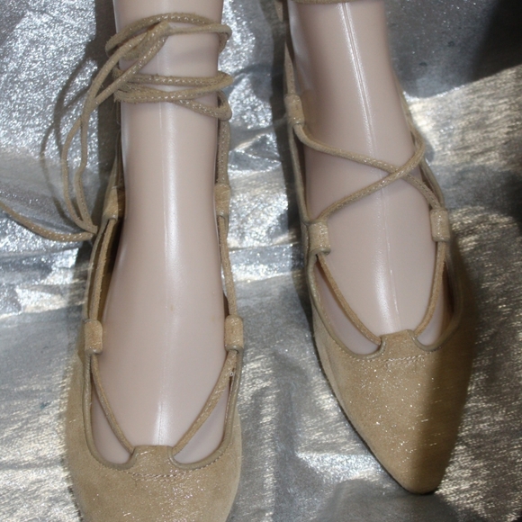 New Gap lace up ballet shoes - Picture 12 of 16